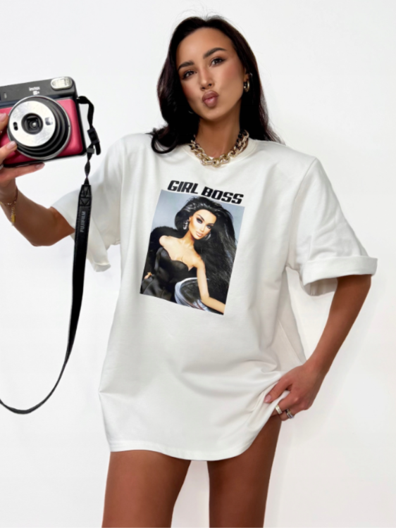 t-shirt-girl-boss-bialy-la-milla-LALILAFASHION.PL
