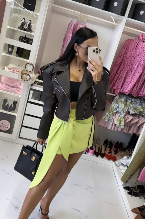 ramoneska-kurtka-skórzana-lamilla-czekolada-brąz-lalilafashion-www.lalilafashionstore.pl