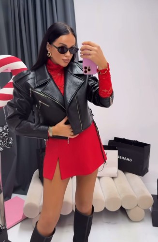 ramoneska-skórzana-lamilla-la-milla-czarna-lalilafashionpl-kurtka