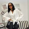 biała bluzka la milla elegancka lalilafashionpl