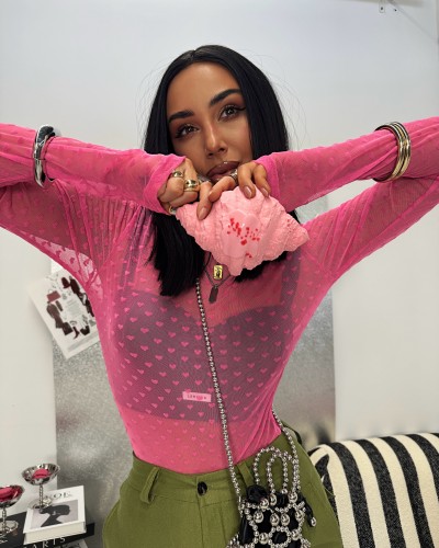 body siateczka la milla neon róż lalilafashion warszawa